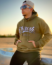 Load image into Gallery viewer, MENS PHRESHCO "THE FALL VIBES HOODIE" IN OLIVE GREEN