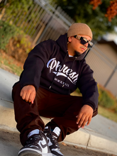 Load image into Gallery viewer, MENS PHRESHCO "THE FALL VIBES HOODIE" IN BLACK