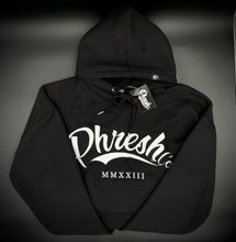 Load image into Gallery viewer, MENS PHRESHCO "THE FALL VIBES HOODIE" IN BLACK