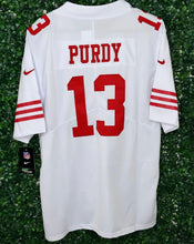 Load image into Gallery viewer, MENS SAN FRANCISCO 49ERS BROCK PURDY #13 WHITE JERSEY
