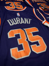 Load image into Gallery viewer, MENS PHOENIX SUNS KEVIN DURANT #35 PURPLE JERSEY
