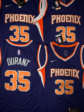 Load image into Gallery viewer, MENS PHOENIX SUNS KEVIN DURANT #35 PURPLE JERSEY
