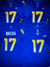 Load image into Gallery viewer, MENS LOS ANGELES RAMS PUCCA NACUA #17 BLUE JERSEY
