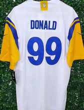 Load image into Gallery viewer, MENS L.A RAMS AARON DONALD #99 WHITE JERSEY
