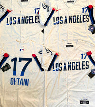 Load image into Gallery viewer, MENS LOS ANGELES DODGERS SHOHEI OHTANI #17 CITY CONNECT LIMITED PLAYER CREAM JERSEY
