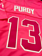 Load image into Gallery viewer, WOMENS SAN FRANCISCO 49ers BROCK PURDY #13 EXCLUSIVE PINK JERSEY
