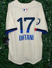 Load image into Gallery viewer, MENS LOS ANGELES DODGERS SHOHEI OHTANI #17 CITY CONNECT LIMITED PLAYER CREAM JERSEY
