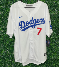 Load image into Gallery viewer, MENS DODGERS URIAS #7 WHITE JERSEY
