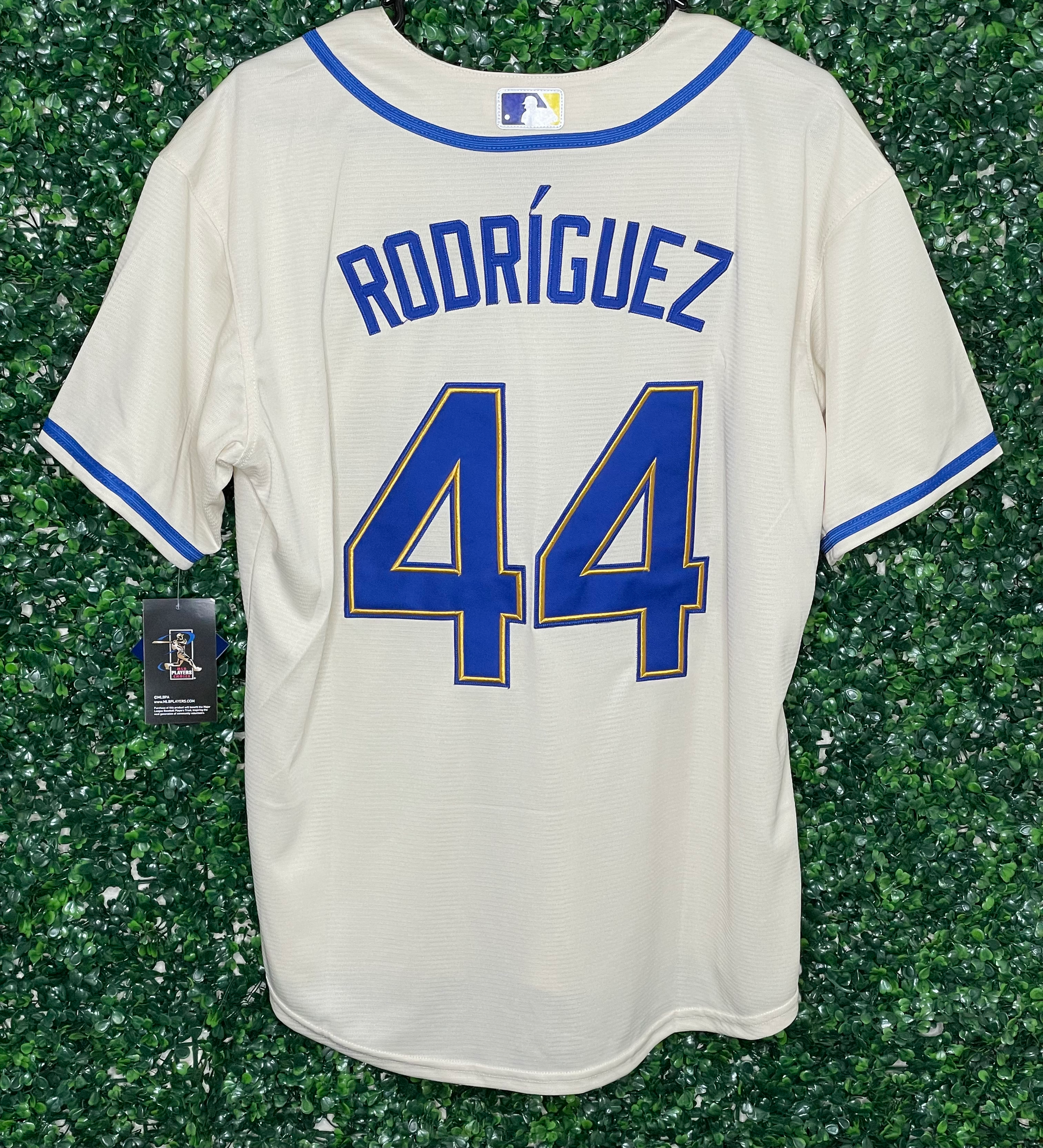 MENS SEATTLE MARINERS RODRIGUEZ #44 CREAM JERSEY – PHRESHC0