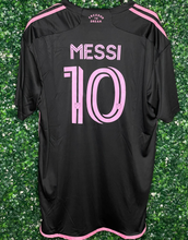 Load image into Gallery viewer, INTER MIAMI LIONEL MESSI #10 BLACK JERSEY

