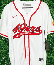 Load image into Gallery viewer, MENS SAN FRANCISCO 49ERS BROCK PURDY #13 WHITE MLB JERSEY
