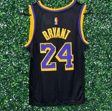 Load image into Gallery viewer, Womens Los Angeles Lakers Kobe Bryant #24 Black Jersey
