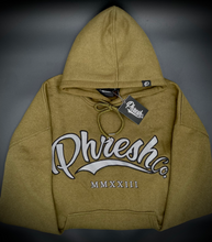 Load image into Gallery viewer, MENS PHRESHCO &quot;THE FALL VIBES HOODIE&quot; IN OLIVE GREEN
