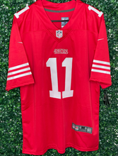 Load image into Gallery viewer, MENS SAN FRANCISCO 49ERS BRANDON AIYUK #11 RED JERSEY

