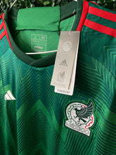 Load image into Gallery viewer, MENS MEXICO FAN EDITION SOCCER JERSEY (GREEN)
