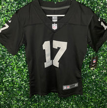 Load image into Gallery viewer, WOMENS RAIDERS DAVANTE ADAMS #17 BLACK JERSEY
