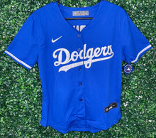 Load image into Gallery viewer, WOMENS DODGERS JUSTIN TURNER #10 BLUE JERSEY
