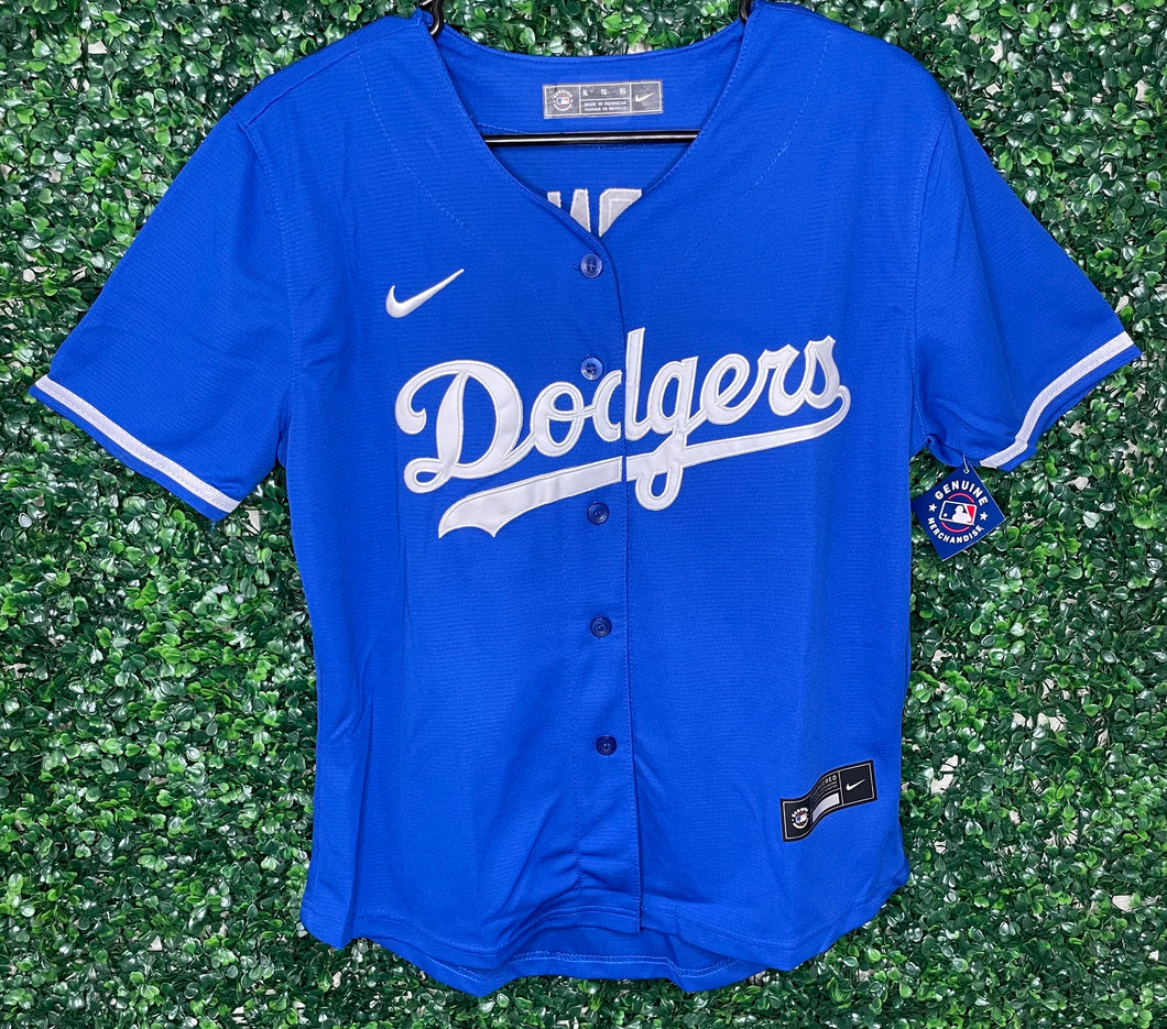 WOMENS DODGERS JUSTIN TURNER #10 BLUE JERSEY