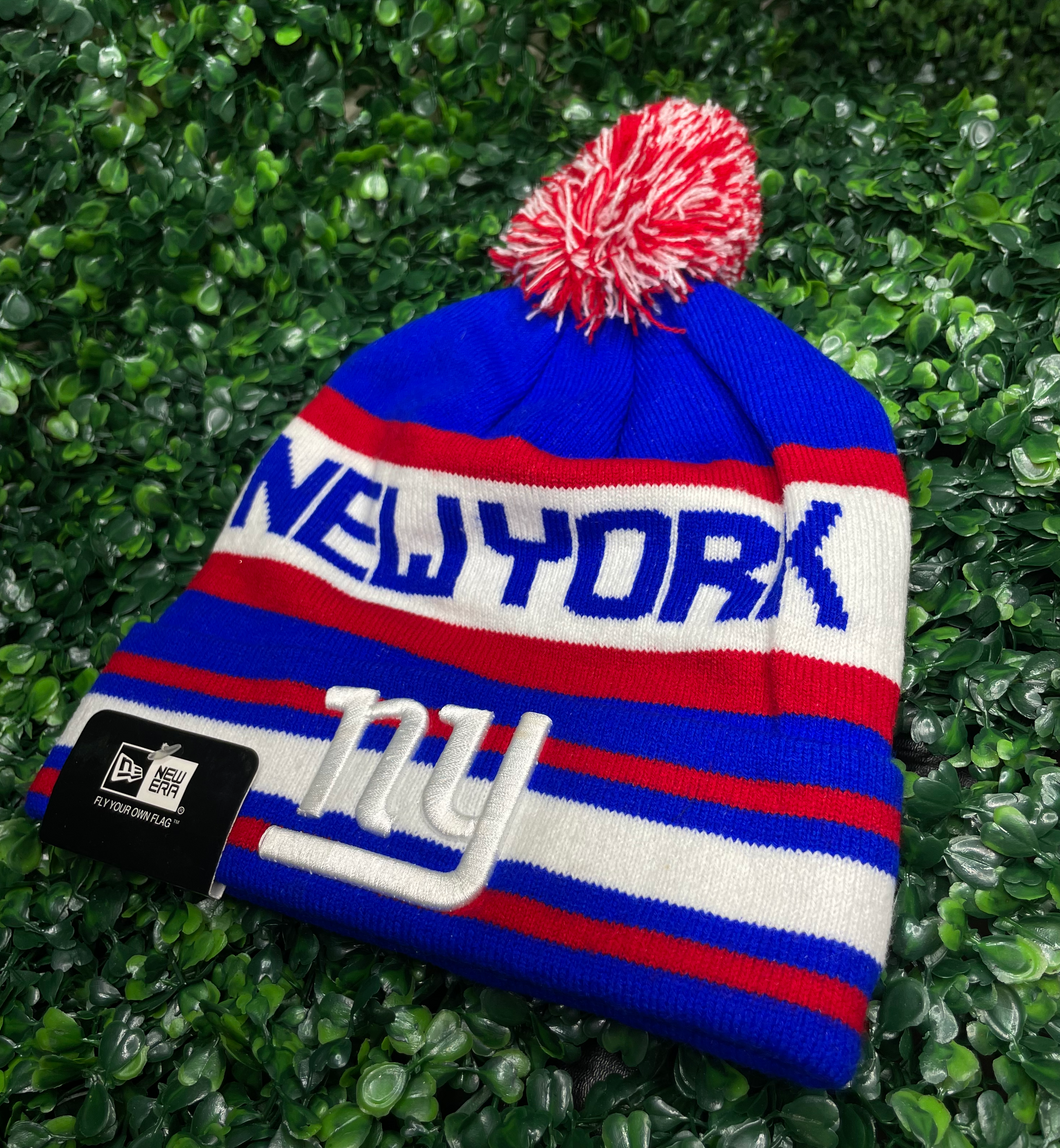 NEW YORK GIANTS NEW ERA BEANIE 'BLUE