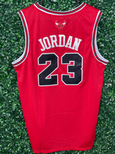 Load image into Gallery viewer, MENS CHICAGO BULLS JORDAN #23 RED JERSEY
