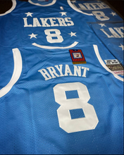 Load image into Gallery viewer, MENS LAKERS KOBE BRYANT #8 VINTAGE SKY BLUE JERSEY
