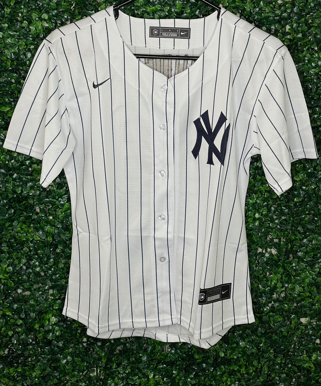 WOMENS NEW YORK YANKEES AARON JUDGE #99 WHITE JERSEY