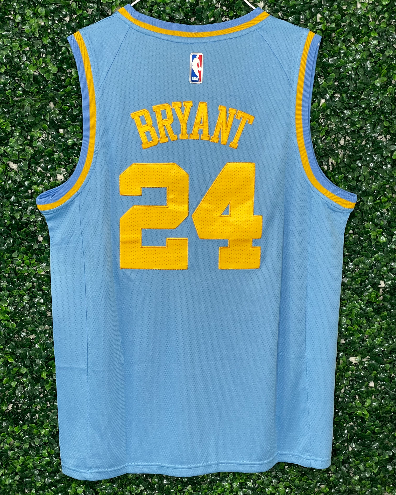 Kobe Bryant #24 Blue Los Angeles Lakers Official NBA Game Jersey 2023 Mens