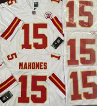 Load image into Gallery viewer, Men&#39;s Kansas City Chiefs Patrick Mahomes #15 White Jersey
